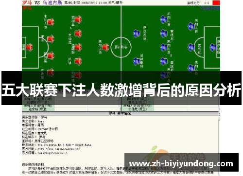 五大联赛下注人数激增背后的原因分析